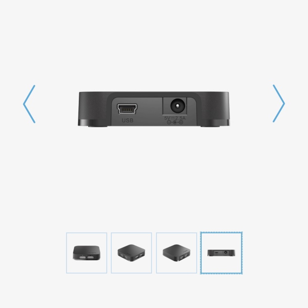 NWOT D-Link USB 2.0 Hub Black - Picture 4 of 9
